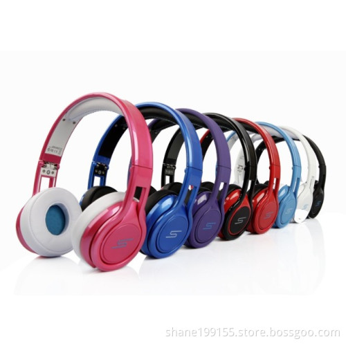 Wireless SMS Audio Street by 50 Cent sync Over-Ear DJ Headphones in black,white,red,blue